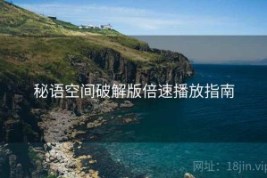 秘语空间破解版倍速播放指南