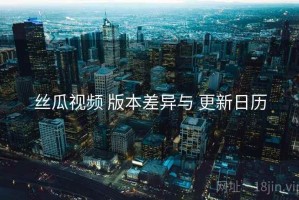 丝瓜视频 版本差异与 更新日历