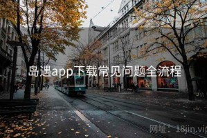 岛遇app下载常见问题全流程