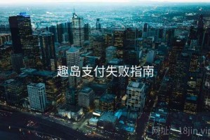 趣岛支付失败指南