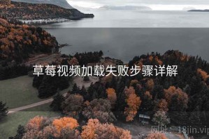 草莓视频加载失败步骤详解