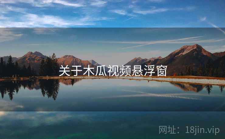 关于木瓜视频悬浮窗