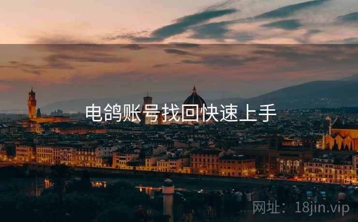 电鸽账号找回快速上手