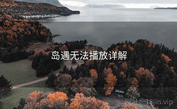 岛遇无法播放详解 岛遇无法播放详解